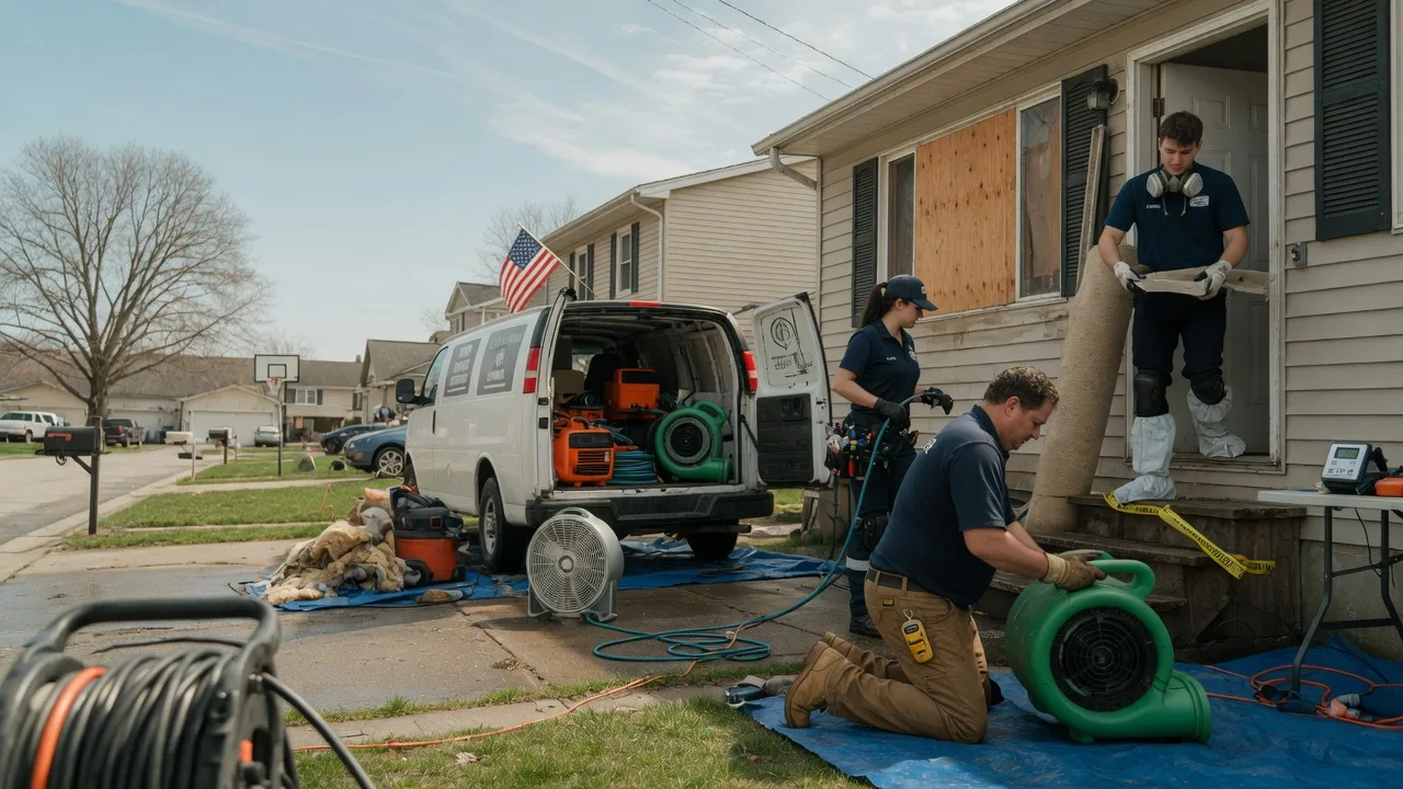Water Damage Restoration in Spring, TX near me